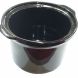 4 Qt Black Round Stoneware for Crock-Pot Slow Cooker, 129995-000-000 - 0