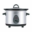 Brentwood SC-115S 1.5 Quart Slow Cooker, Stainless Steel