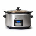 8.5 qt. Digital Slow Cooker with Lid&#44; Stainless Steel