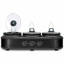 Bella Black (14582) Triple Slow Cooker