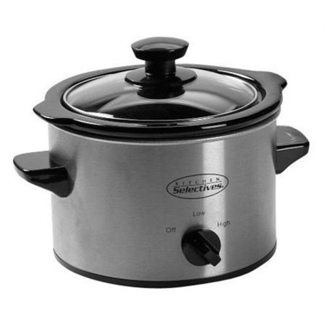 Kitchen Selectives Slow Cooker, 1.5 Qt, Teal, Model SC-15TQ