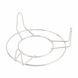 Kitchen Stainless Steel Egg Food Steaming Steamer Holder Rack Stand Silver Tone - 2