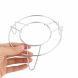 Kitchen Stainless Steel Egg Food Steaming Steamer Holder Rack Stand Silver Tone - 3