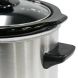 Elite Gourmet MST-250XS Electric Slow Cooker, Adjustable Temp, Entrees, Sauces, Stews & Dips, Dishwasher Glass Lid &&nbsp;Ceramic Pot, 1.5Qt Capacity, Stainless Steel - 3