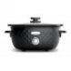 Elite Platinum 6Qt. Diamond Series Slow Cooker, Black - 0