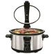 7-Quart Oval Stay Or Go Slow Cooker, Steel - 0