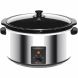 Brentwood SC-170S Stainless Steel 8.0 Quart Slow Cooker, Open Box - 0