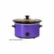 Elite MST-275XP Purple Gourmet Slow Cooker, 2 quarts, Purple - 0