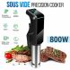 Cooker Thermal Immersion Circulator Machine with Large Digital LCD Display, Time and Temperature Control, Quiet,Accurate, Stainless Steel Tube - 0
