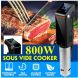 Sous Vide Cooker,Thermal Immersion Circulator, Ultra-quiet Water Sous Vide Cooker, with Accurate Temperature Digital Timer, Stainless Steel - 0