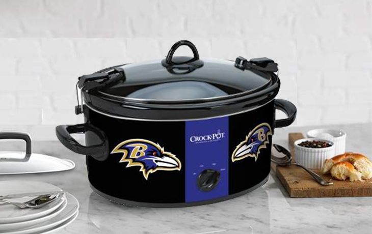 Crock-Pot (SCCPNFL600-BR) 6-Quart Baltimore Ravens Slow Cooker Reviews ...