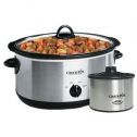 Crock-Pot 6 Quart Slow Cooker with Little Dipper Included