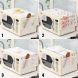Microwave Oven Cover Shell Kitchen Oil Dust Waterproof Double Pockets Oven Dust Cover Home Decoration - 2