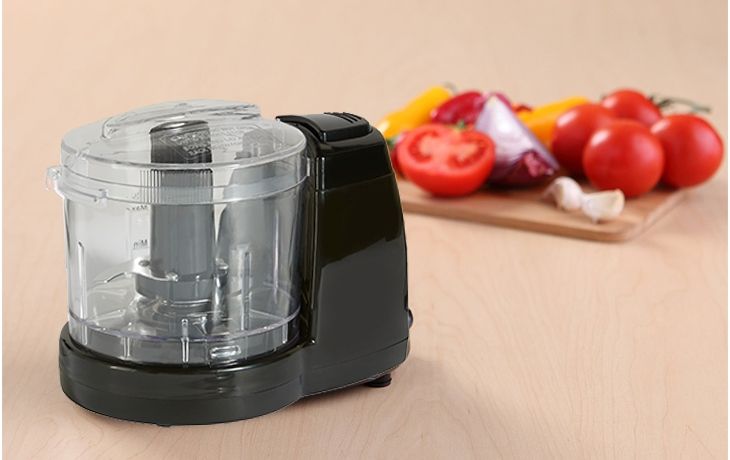 2 DAY DELIVERY Details about  / Mini Food Chopper 1.5 Cup One-Touch Pulse Stainless Steel Blade