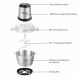 Ktaxon Portable Electric Meat Grinder Home Use Stainless Steel Food Grinder and Sausage Maker - 3