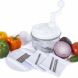 Miracle Chopper - 4 in 1 Manual Food Processor, Salsa Maker, Blender, Slicer, Shredder and Julienne - 0