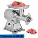 BestEquip 1.5HP/1100W Meat Grinder Stainless Steel 220 RPM Electric Meat Grinder Commercial Sausage Stuffer Maker Maker for Industrial and Home Use