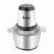 ZOKOP US Standard ALW-FC38SS Two Files 110V 300W Household Electric Stainless Steel One-Button Meat Grinder / Mixer 2L 304 Stainless Steel Cup - 1