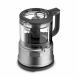 KitchenAid KFC3516CS 3.5 Cup Mini Food Processor, Cocoa Silver (Certified Refurbished) - 0