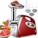 Electric Meat Mincer Grinder and Sausage Maker Kitchen, Powerful 2800 Watt Copper Motor with Handle - 0