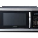 Farberware Gourmet FMO11AHTBKJ 1.1 Cu. Ft. 1100-Watt Microwave Oven with Smart Sensor and Inverter Technology, Stainless Steel