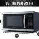 Farberware Gourmet FMO11AHTBKJ 1.1 Cu. Ft. 1100-Watt Microwave Oven with Smart Sensor and Inverter Technology, Stainless Steel - 2