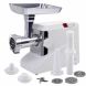 Electric 2.6 HP 2000 Watt Industrial Meat Grinder Butcher Shop 3 Cutting Blades (White) - 0