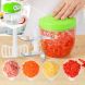 Iuhan Multi-function Salad Crusher Food Processor Manual Meat Machine Crusher Chopper - 0