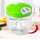 Iuhan Multi-function Salad Crusher Food Processor Manual Meat Machine Crusher Chopper - 2
