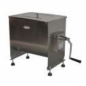Hakka 20-Pound capacity Tank Stainless Steel Manual Meat Mixer (Mixing Maximum 15-Pound for Meat)