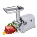 Electric Meat Grinder Mincer Machine Professional 600W Stainless Steel Heavy Duty Sausage Stuffer with 3 Grinding plates for Home Commercial Food Grinding US Plug 110V