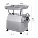 VEVOR 1.13HP/850W Commercial Meat Grinder 550lbs/h Electric Meat Mincer - 1