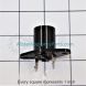 LG Electronics 6620G00007B Microwave Oven Light Socket - 1