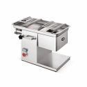 KWS JQ-58 Duo Function Commercial 1950W 2.6HP Electric Fresh Meat Cutter + Stainless Steel Meat Grinder All in One Grinding and Slicing Machine for Restaurant/Deli/ Butcher Shop