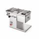 KWS JQ-58 Duo Function Commercial 1950W 2.6HP Electric Fresh Meat Cutter + Stainless Steel Meat Grinder All in One Grinding and Slicing Machine for Restaurant/Deli/ Butcher Shop - 0