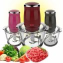 220V Household Electric Meat Grinder 500W Multi-function Automatic Quick Mince Mini Stainless Steel Meats Mincer