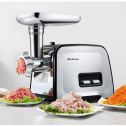220V 400W Commercial Grade Electric Meat Grinder Stainless Steel Heavy Duty
