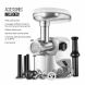 Chefman Choice Cut Electric Meat Grinder, 3 Stainless Steel Grinding Plates - 2