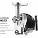 Chefman Choice Cut Electric Meat Grinder with 3 Stainless Steel Grinding Plates - 3
