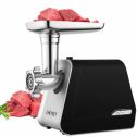 Meat Grinder/Mincer Electric 2000watt Max Sausage Machine Suitable for Most Meat with 3 Stainless Steel Grinding Plates, Sausage & Kubbe Kit for Home Kitchen Use