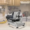 ZOKOP SL526 110V/150W 7.5" Semi-automatic Belt Cutter Deli Food Machine Home Deli Food Slicer