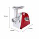 Electric meat grinder sausage filler with handle - red - 2