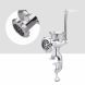 Manual Meat Mincer Grinder Sausage Mince Food Maker Kitchen Metal Sausage Stuffer Tool (Silver TB-5) - 3