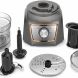 Crux Eight Cup Food Processor, 500 Watt Motor with Reversible Slicing and Shredding Disc, Eight Cup, Black (New Open Box) - 2