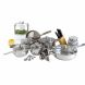 Freedom 32-pc Stainless Kitchen Ensemble with Cuisinart Mini Food Processor - 0