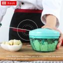 Multi-functional Hand-Held Garlic Grinder Machine Vegetable Chopping Mincer Kitchen Tools