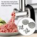Akoyovwerve 4-Piece Set Meat Grinder Household Steel Alloy Meat Chopper Grinding Spare Part Accessories For Quick Meat Mince - 3