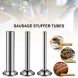Akoyovwerve 3PCS Electric Meat Grinder Sausage Stuffer Tubes With Funnels Attachment - 3
