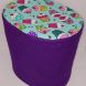 Quilted Teal Cupcake Food Processor Cover by Penny's Needful Things (Purple, Large) - 0