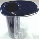 8212253, Cobalt Blue Double Feed Pusher fits Whirlpool KitchenAid Food Processor